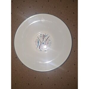 Preview by Paden Mid Century Modern 1950s Atomic Calligraphy Pattern 6in. Plate